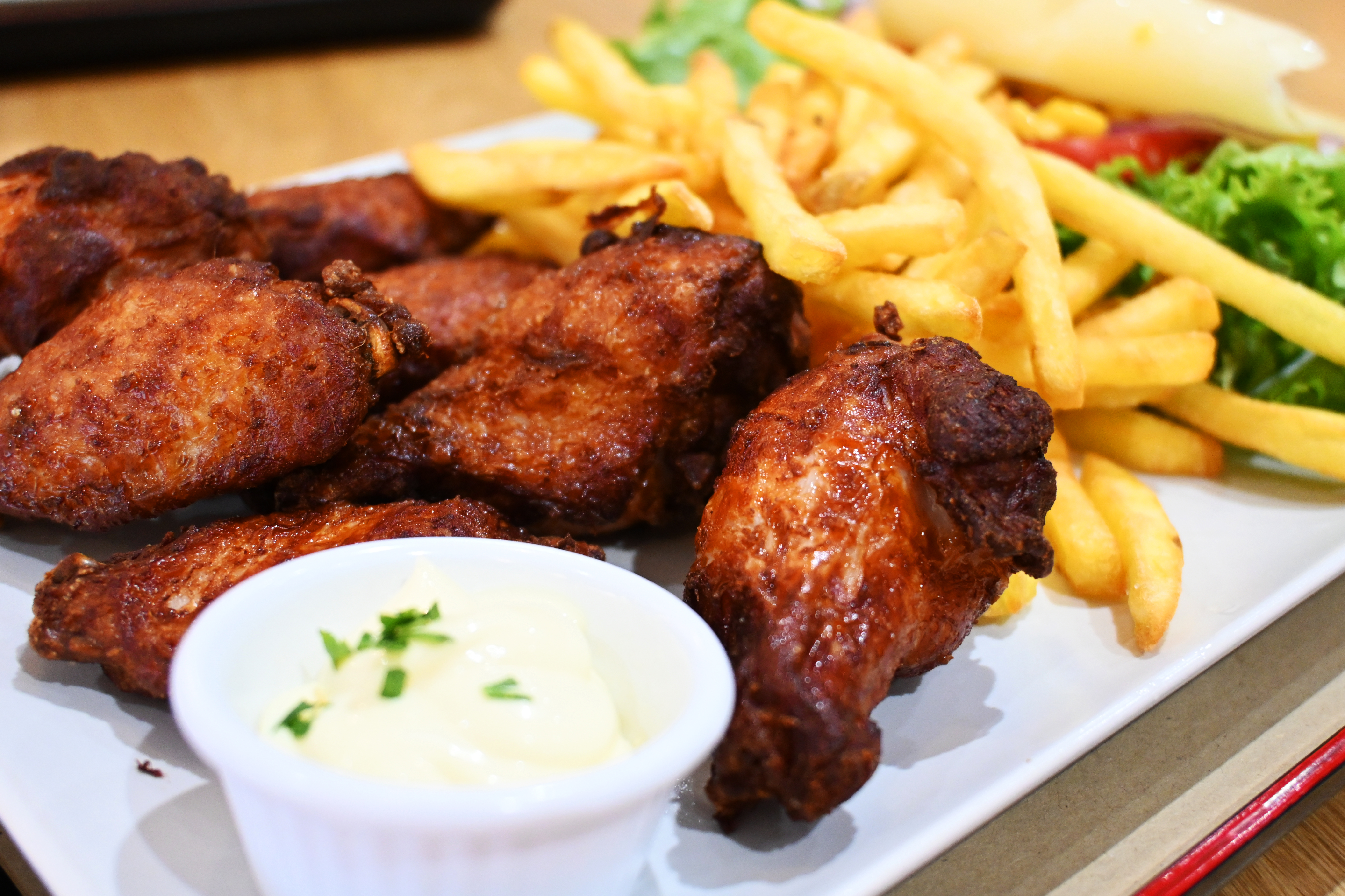Alitas de pollo